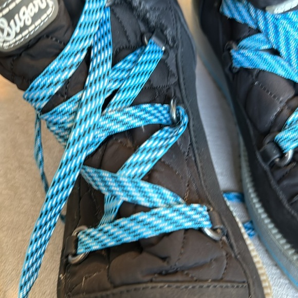 Sugar Vibe Nylon and Suede Waterproof Winter Boot - Picture 3 of 9